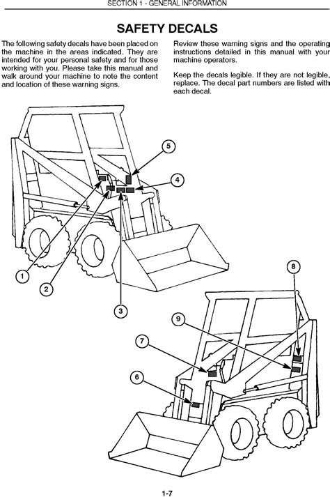 new holland skid steer loader diagram